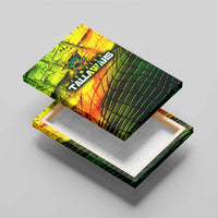 Jamaica Cricket Tallawahs Canvas Wall Art Striking with Reggae Firepower