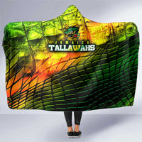 Jamaica Cricket Tallawahs Hooded Blanket Striking with Reggae Firepower