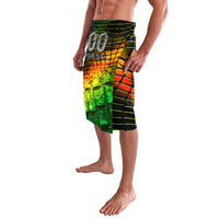 Personalised Jamaica Cricket Tallawahs Lavalava Striking with Reggae Firepower