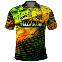 Personalised Jamaica Cricket Tallawahs Polo Shirt Striking with Reggae Firepower