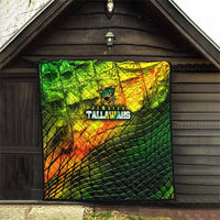 Jamaica Cricket Tallawahs Quilt Striking with Reggae Firepower