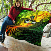 Jamaica Cricket Tallawahs Quilt Striking with Reggae Firepower