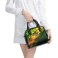 Jamaica Cricket Tallawahs Shoulder Handbag Striking with Reggae Firepower