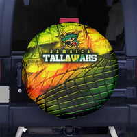 Jamaica Cricket Tallawahs Spare Tire Cover Striking with Reggae Firepower