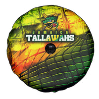 Jamaica Cricket Tallawahs Spare Tire Cover Striking with Reggae Firepower