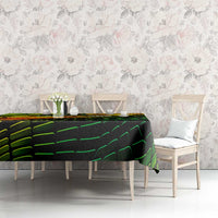 Jamaica Cricket Tallawahs Tablecloth Striking with Reggae Firepower