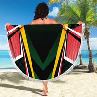 St Kitts and Nevis Cricket Patriots Beach Blanket Rising with Caribbean Battlefield