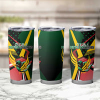 St Kitts and Nevis Cricket Patriots Tumbler Cup Rising with Caribbean Battlefield
