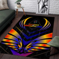 Antigua and Barbuda Cricket Falcons Area Rug Wings of Glory