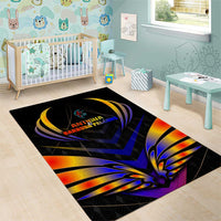 Antigua and Barbuda Cricket Falcons Area Rug Wings of Glory