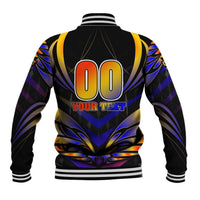 Personalised Antigua and Barbuda Cricket Falcons Baseball Jacket Wings of Glory