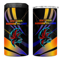 Antigua and Barbuda Cricket Falcons 4 in 1 Can Cooler Tumbler Wings of Glory