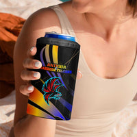 Antigua and Barbuda Cricket Falcons 4 in 1 Can Cooler Tumbler Wings of Glory