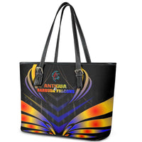 Antigua and Barbuda Cricket Falcons Leather Tote Bag Wings of Glory