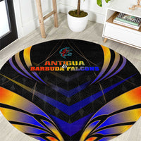 Antigua and Barbuda Cricket Falcons Round Carpet Wings of Glory