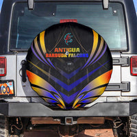 Antigua and Barbuda Cricket Falcons Spare Tire Cover Wings of Glory