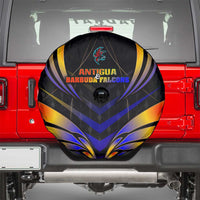 Antigua and Barbuda Cricket Falcons Spare Tire Cover Wings of Glory