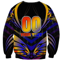 Personalised Antigua and Barbuda Cricket Falcons Sweatshirt Wings of Glory