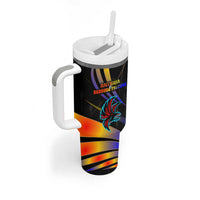 Antigua and Barbuda Cricket Falcons Tumbler With Handle Wings of Glory