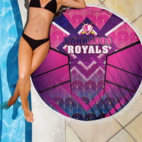 Barbados Cricket Royals Beach Blanket Crowned in Rhythm Style