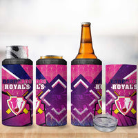 Barbados Cricket Royals 4 in 1 Can Cooler Tumbler Crowned in Rhythm Style