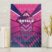 Barbados Cricket Royals Canvas Wall Art Crowned in Rhythm Style