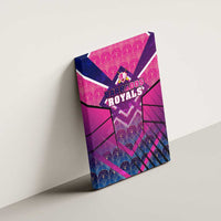 Barbados Cricket Royals Canvas Wall Art Crowned in Rhythm Style