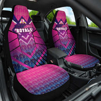 Barbados Cricket Royals Car Seat Cover Crowned in Rhythm Style