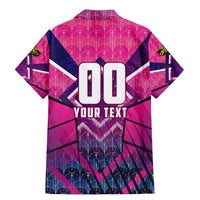 Personalised Barbados Cricket Royals Family Matching Mermaid Dress and Hawaiian Shirt Crowned in Rhythm Style