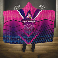 Barbados Cricket Royals Hooded Blanket Crowned in Rhythm Style