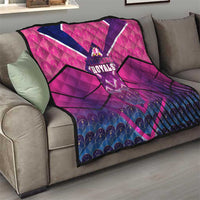 Barbados Cricket Royals Quilt Crowned in Rhythm Style