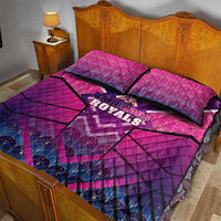 Barbados Cricket Royals Quilt Bed Set Crowned in Rhythm Style