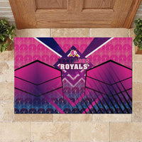 Barbados Cricket Royals Rubber Doormat Crowned in Rhythm Style