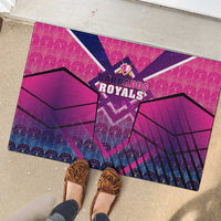 Barbados Cricket Royals Rubber Doormat Crowned in Rhythm Style