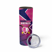 Barbados Cricket Royals Skinny Tumbler Crowned in Rhythm Style