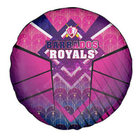 Barbados Cricket Royals Spare Tire Cover Crowned in Rhythm Style