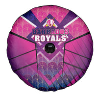 Barbados Cricket Royals Spare Tire Cover Crowned in Rhythm Style