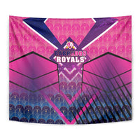 Barbados Cricket Royals Tapestry Crowned in Rhythm Style