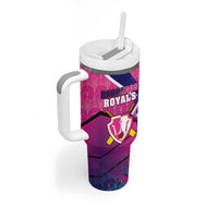 Barbados Cricket Royals Tumbler With Handle Crowned in Rhythm Style