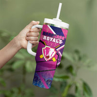 Barbados Cricket Royals Tumbler With Handle Crowned in Rhythm Style