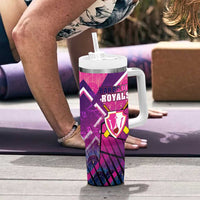 Barbados Cricket Royals Tumbler With Handle Crowned in Rhythm Style