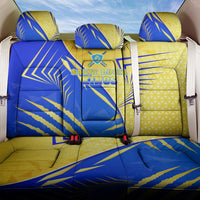 Saint Lucia Cricket Kings Back Car Seat Cover Abstract Energy Style