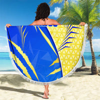 Saint Lucia Cricket Kings Beach Blanket Abstract Energy Style