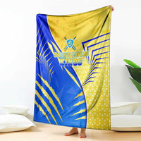 Saint Lucia Cricket Kings Blanket Abstract Energy Style