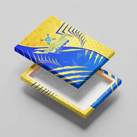 Saint Lucia Cricket Kings Canvas Wall Art Abstract Energy Style