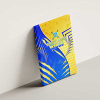 Saint Lucia Cricket Kings Canvas Wall Art Abstract Energy Style