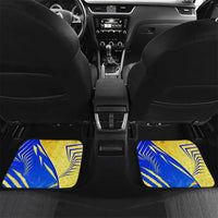 Saint Lucia Cricket Kings Car Mats Abstract Energy Style