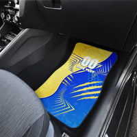 Saint Lucia Cricket Kings Car Mats Abstract Energy Style