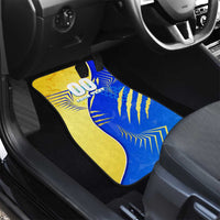 Saint Lucia Cricket Kings Car Mats Abstract Energy Style