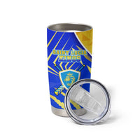 Saint Lucia Cricket Kings Tumbler Cup Abstract Energy Style